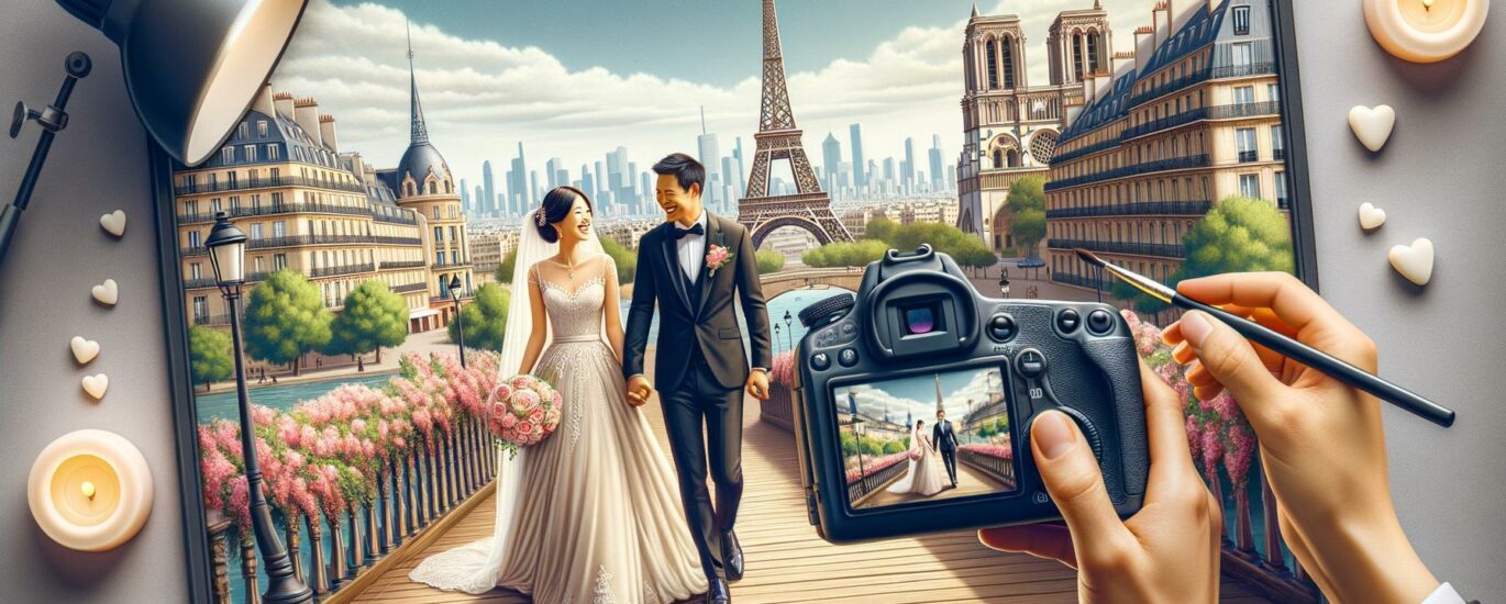 Trouver un photographe pour mariage à paris