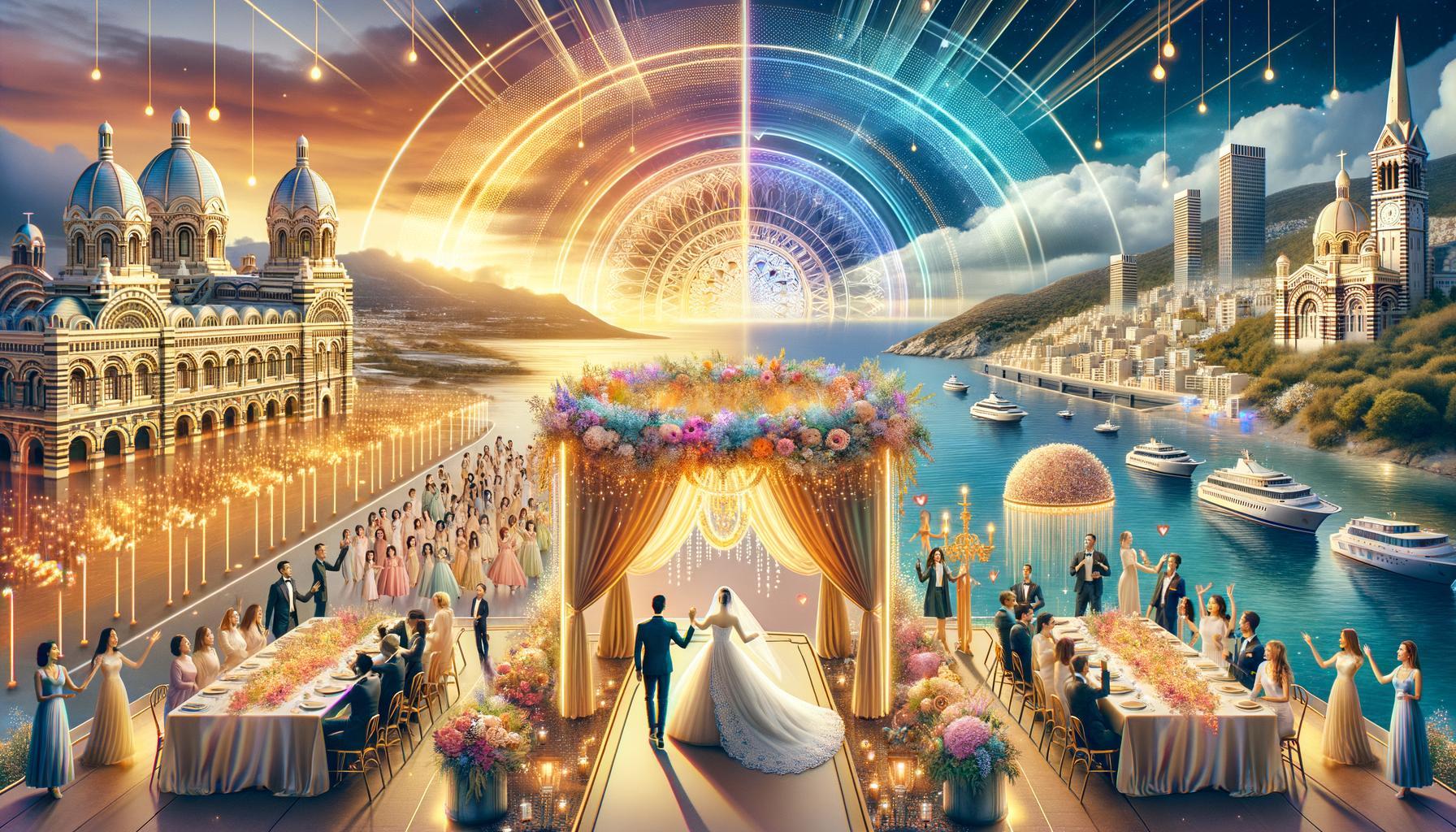 Tendances mariage vues à Marseille en 2025