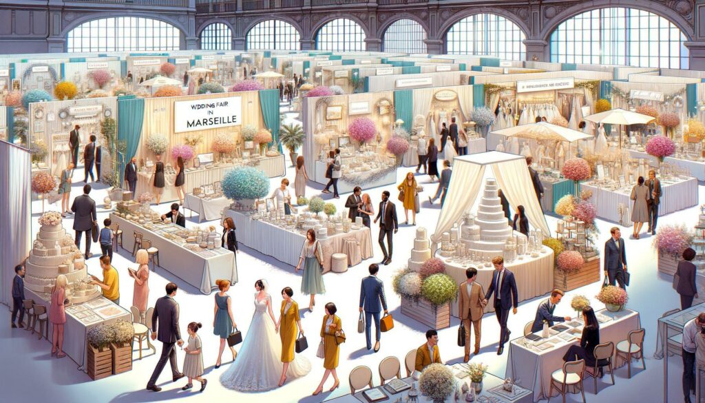 Dans les coulisses d’un salon mariage à Marseille