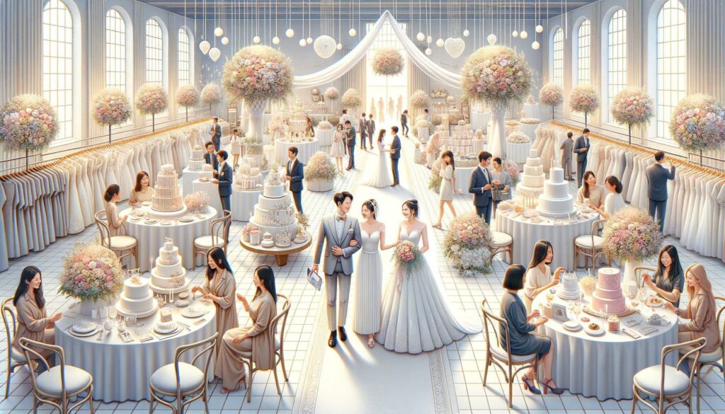 Votre première visite à un salon du mariage à Lyon : mode d’emploi