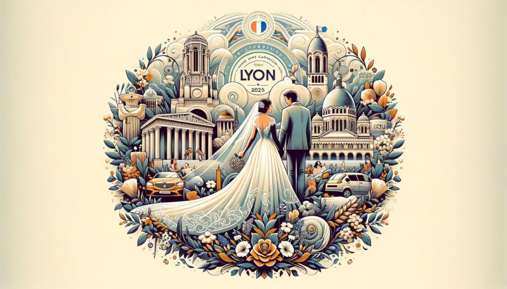 Le calendrier 2025 des salons mariage à Lyon et dans la région