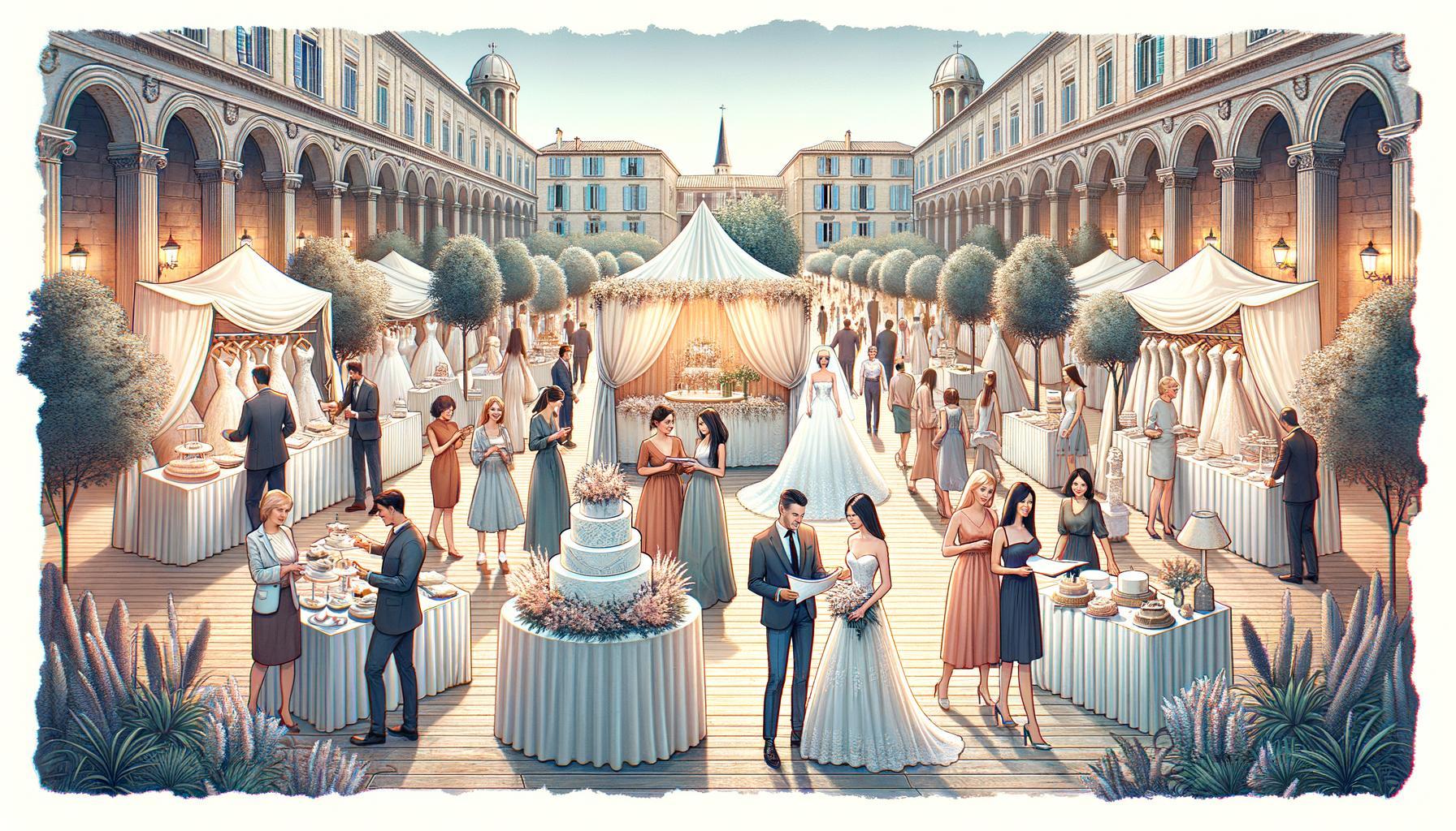Comment préparer efficacement votre visite au salon mariage de Nice