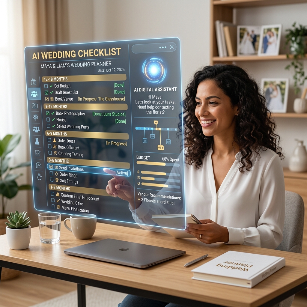 Interface ChatGPT wedding planning